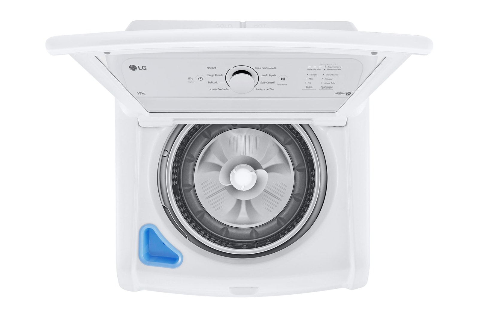 LG Lavadora LG Carga Superior 4-Way™ 19 kg, WT19WT6HKA