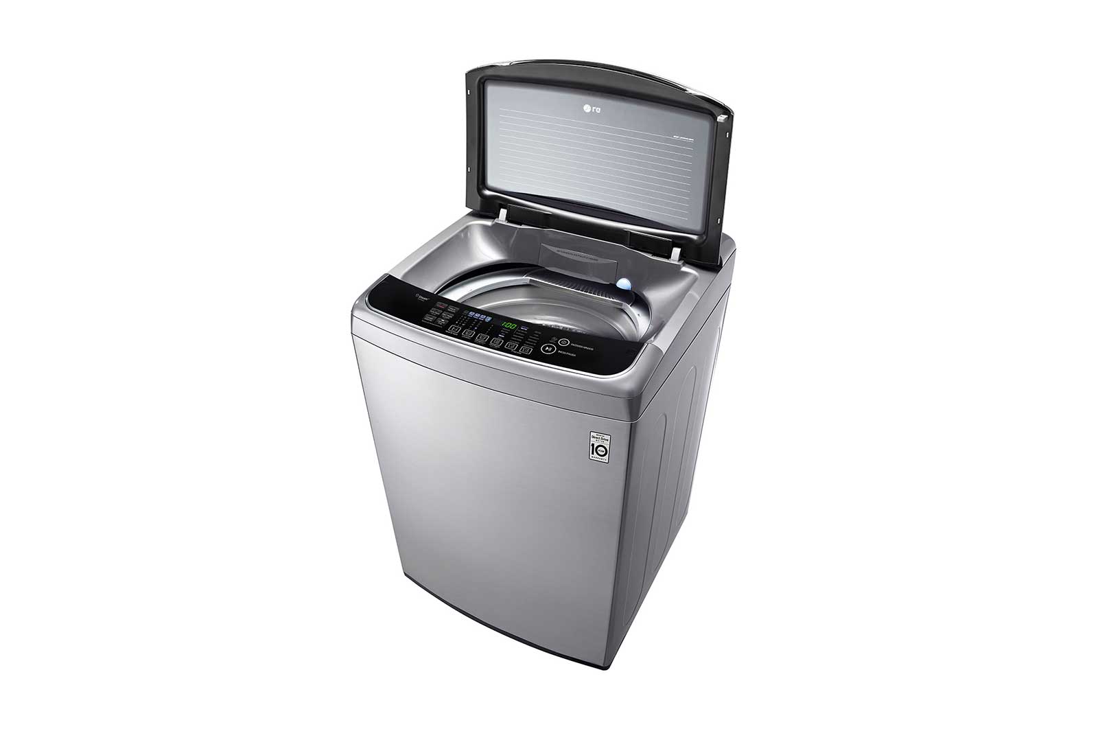 LG Lavadora Carga Superior 6 Motion DD con Motor Inverter Direct Drive 21 Kg color Platinum Silver, WT21VSS6