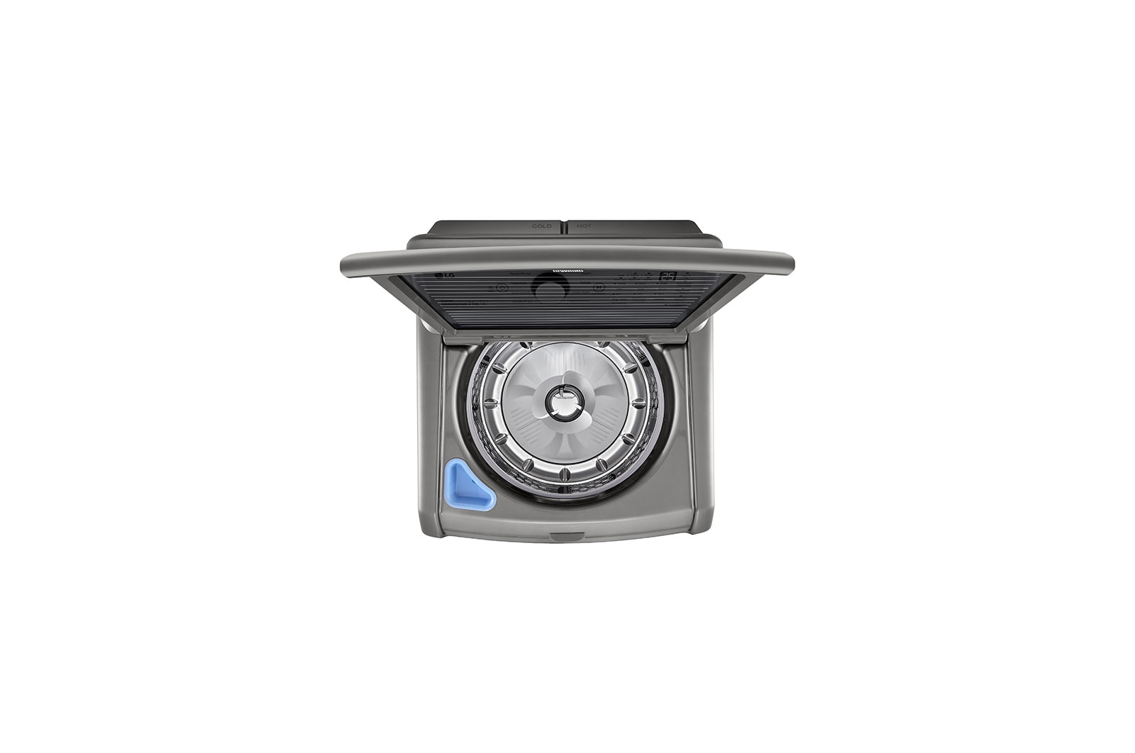 LG Lavadora LG Carga Superior con Agitador 4-Way™, Motor Inverter Direct Drive™  21 Kg - Plata, WT21VT6HKA