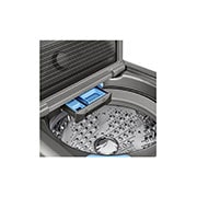 LG Lavadora LG Carga Superior con Agitador 4-Way™, Motor Inverter Direct Drive™  21 Kg - Plata, WT21VT6HKA