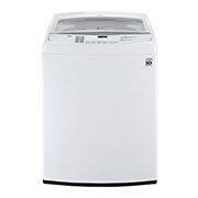 Vista frontal de Lavadora Carga Superior 6 Motion DD con Motor Inverter Direct Drive 21 Kg color Blanca WT21WS6