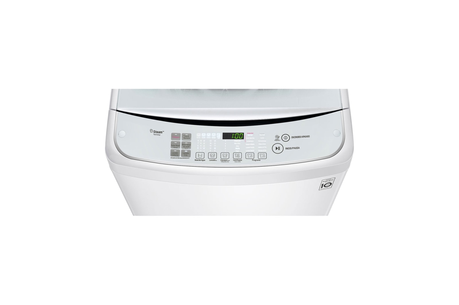 LG Lavadora Carga Superior 6 Motion DD con Motor Inverter Direct Drive 21 Kg color Blanca, WT21WS6