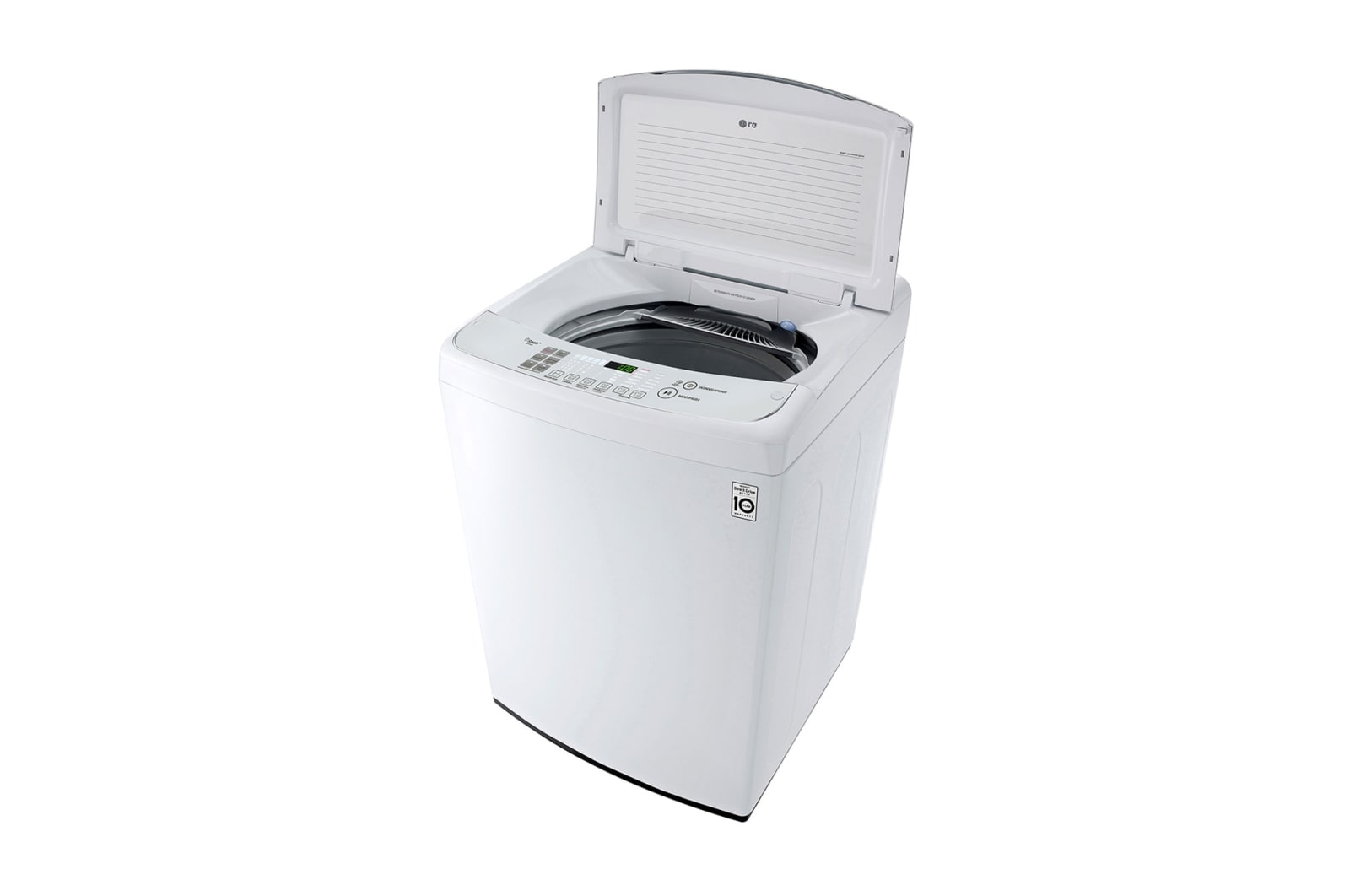 LG Lavadora Carga Superior 6 Motion DD con Motor Inverter Direct Drive 21 Kg color Blanca, WT21WS6