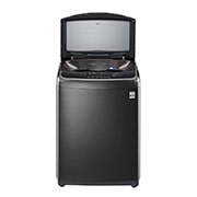 LG Lavadora Carga Superior Inteligente 6 Motion DD con Motor  Inverter Direct Drive, True Steam 22Kg color Black Steel con Conectividad LG ThinQ, WT22BSS6H