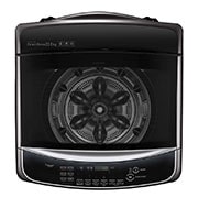 LG Lavadora Carga Superior Inteligente 6 Motion DD con Motor  Inverter Direct Drive, True Steam 22Kg color Black Steel con Conectividad LG ThinQ, WT22BSS6H