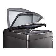 LG Lavadora Carga Superior Inteligente 6 Motion DD con Motor  Inverter Direct Drive, True Steam 22Kg color Black Steel con Conectividad LG ThinQ, WT22BSS6H