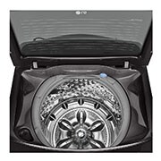 LG Lavadora Carga Superior Inteligente 6 Motion DD con Motor  Inverter Direct Drive, True Steam 22Kg color Black Steel con Conectividad LG ThinQ, WT22BSS6H