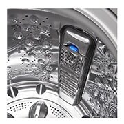 LG Lavadora Carga Superior Inteligente 6 Motion DD con Motor  Inverter Direct Drive, True Steam 22Kg color Black Steel con Conectividad LG ThinQ, WT22BSS6H