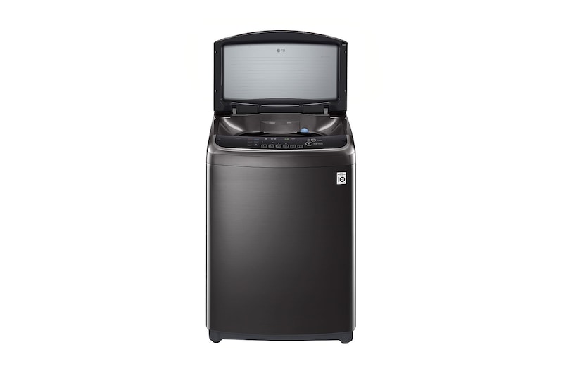 LG Lavadora Carga Superior Inteligente 6 Motion DD con Motor  Inverter Direct Drive, True Steam 22Kg color Black Steel con Conectividad LG ThinQ, WT22BSS6H