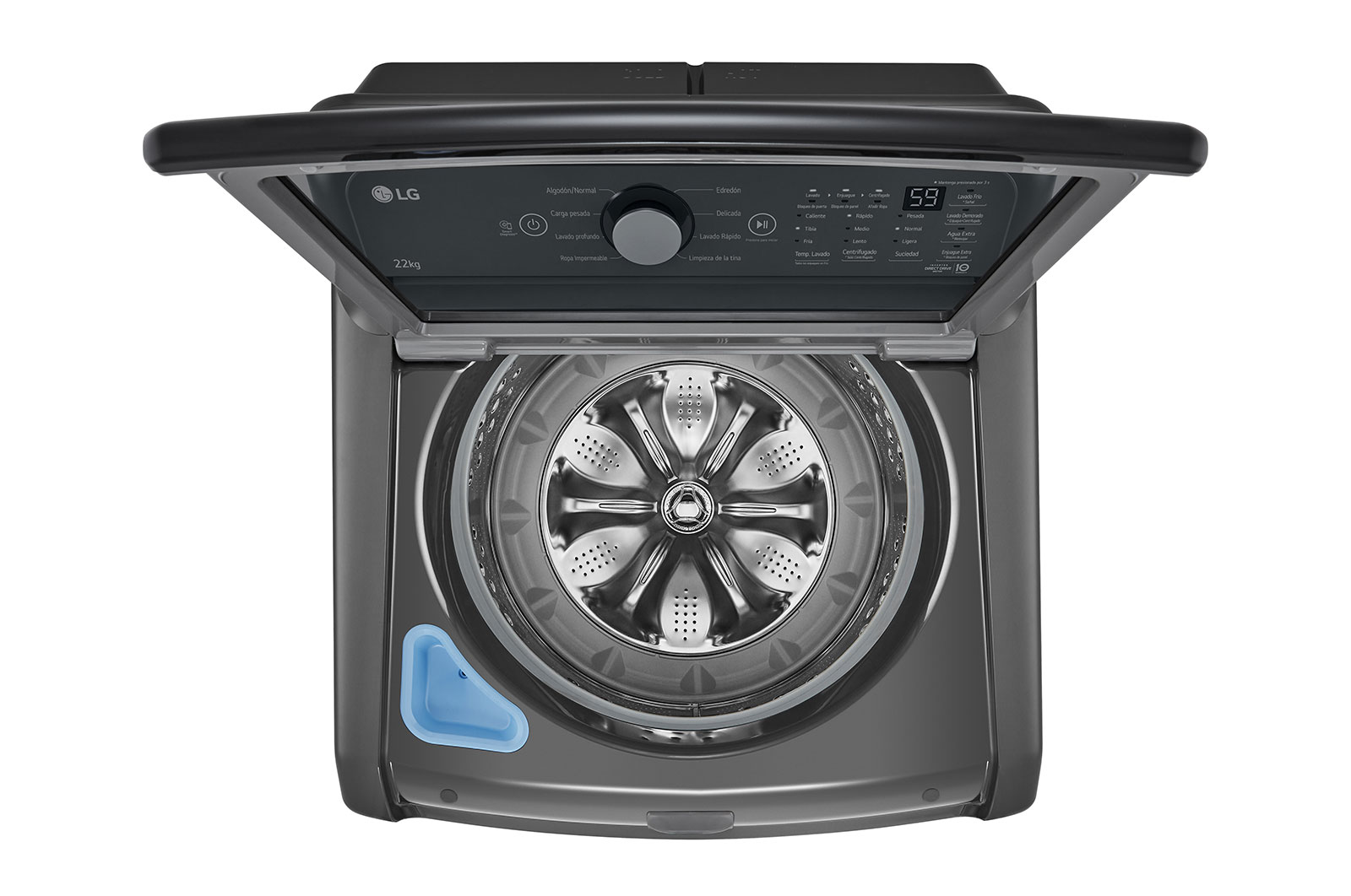 LG Lavadora LG Carga Superior 6 Motion DD 22kg, WT22MT6HK