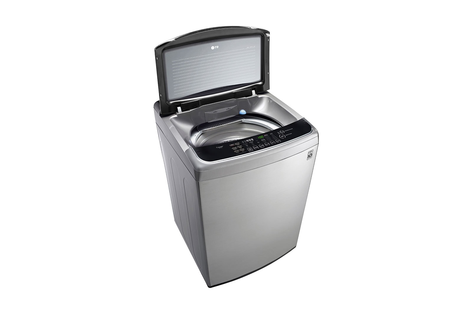 LG Lavadora Carga Superior Inteligente TurboWash3D  con Motor Inverter Direct Drive con conectividad ThinQ™ 22 Kg color Acero, WT22VSS6H