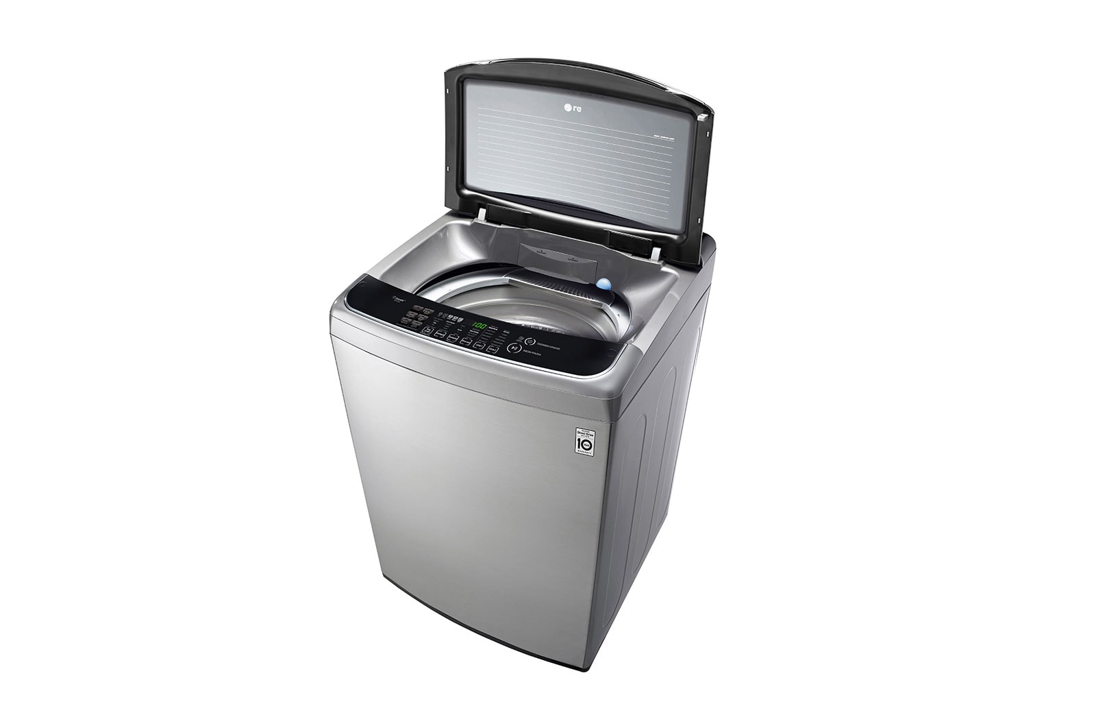 LG Lavadora Carga Superior Inteligente TurboWash3D  con Motor Inverter Direct Drive con conectividad ThinQ™ 22 Kg color Acero, WT22VSS6H