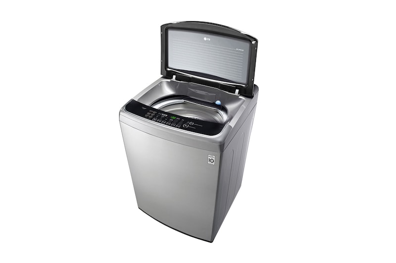 LG Lavadora Carga Superior Inteligente TurboWash3D  con Motor Inverter Direct Drive con conectividad ThinQ™ 22 Kg color Acero, WT22VSS6H