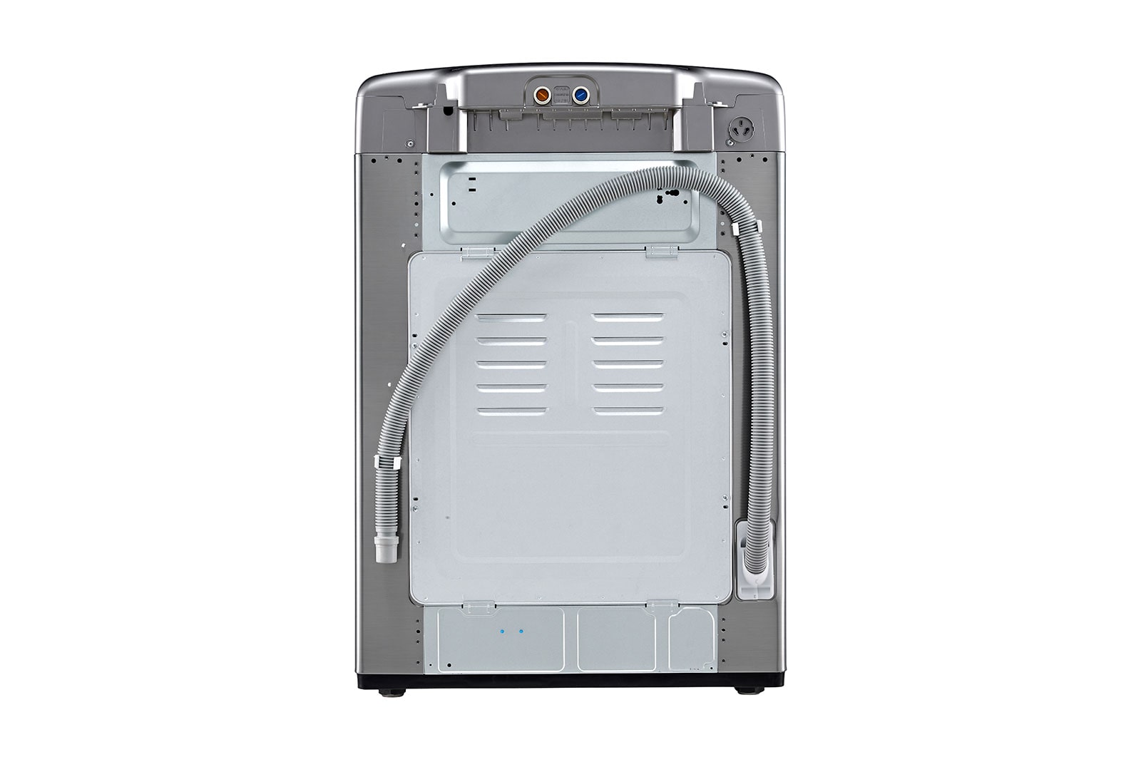 LG Lavadora Carga Superior Inteligente TurboWash3D  con Motor Inverter Direct Drive con conectividad ThinQ™ 22 Kg color Acero, WT22VSS6H