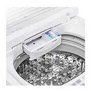 LG Lavadora smart Carga Superior 6 Motion DD, con Motor Inverter Direct Drive, Turbo Shot  22kg color Blanco, WT22WS6H