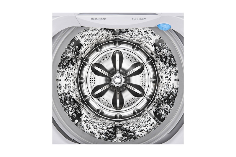 LG Lavadora LG Carga Superior Inteligente Turbo Wash 3D Inverter DD con 6 Motion DD 22 Kg - Blanca CON Conectividad LG ThinQ, WT22WS6HP