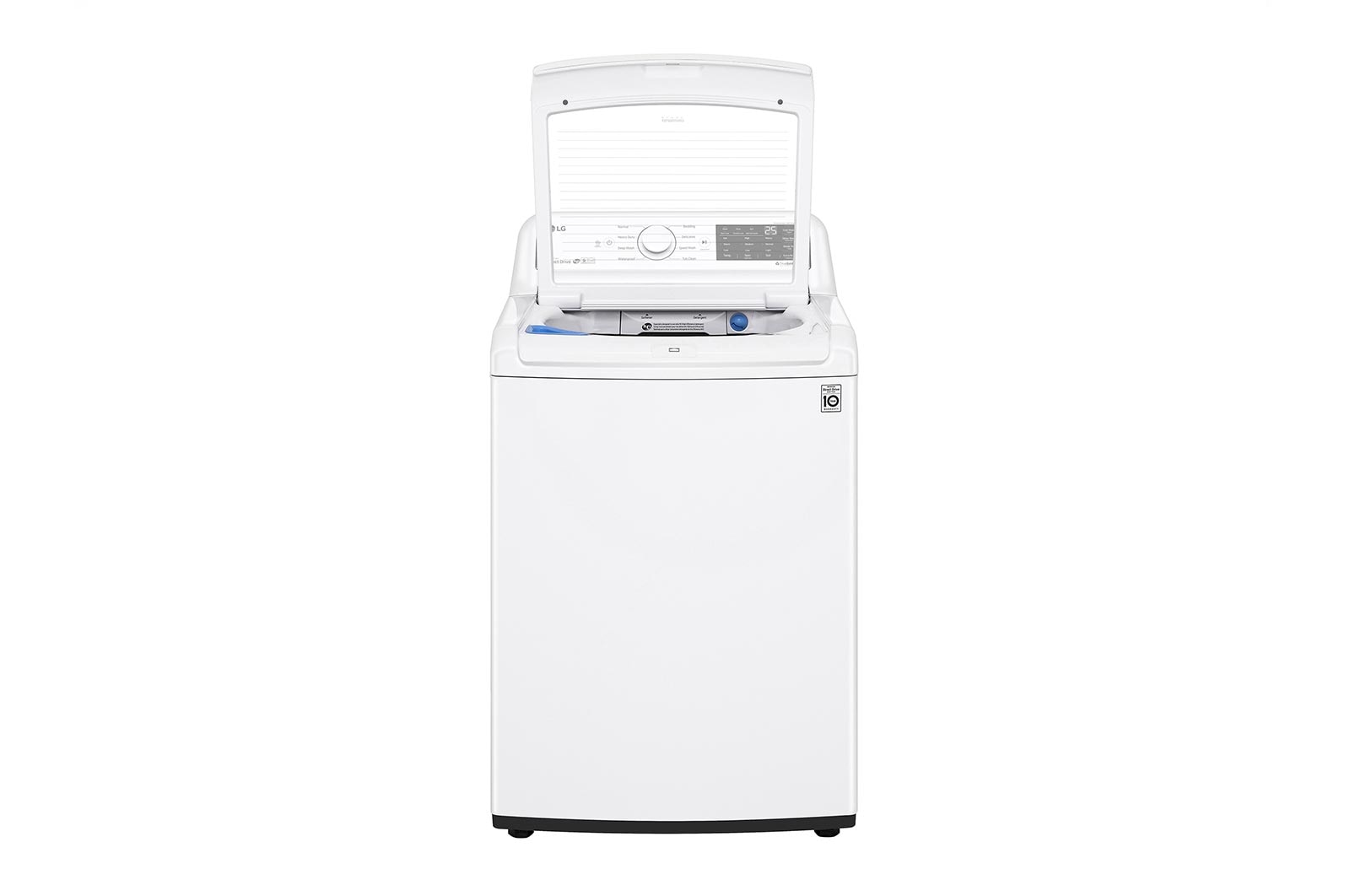 LG Lavadora Carga Superior 6 Motion DD con Motor Inverter Direct Drive 22 Kg color Blanca, WT22WT6H