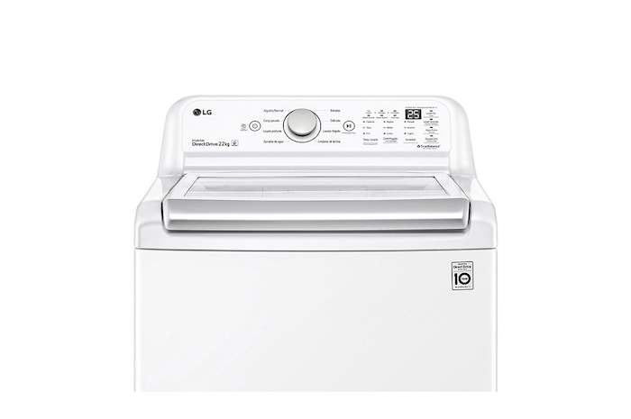 LG Lavadora Carga Superior Motor Inverter 22kg, WT22WT6HK