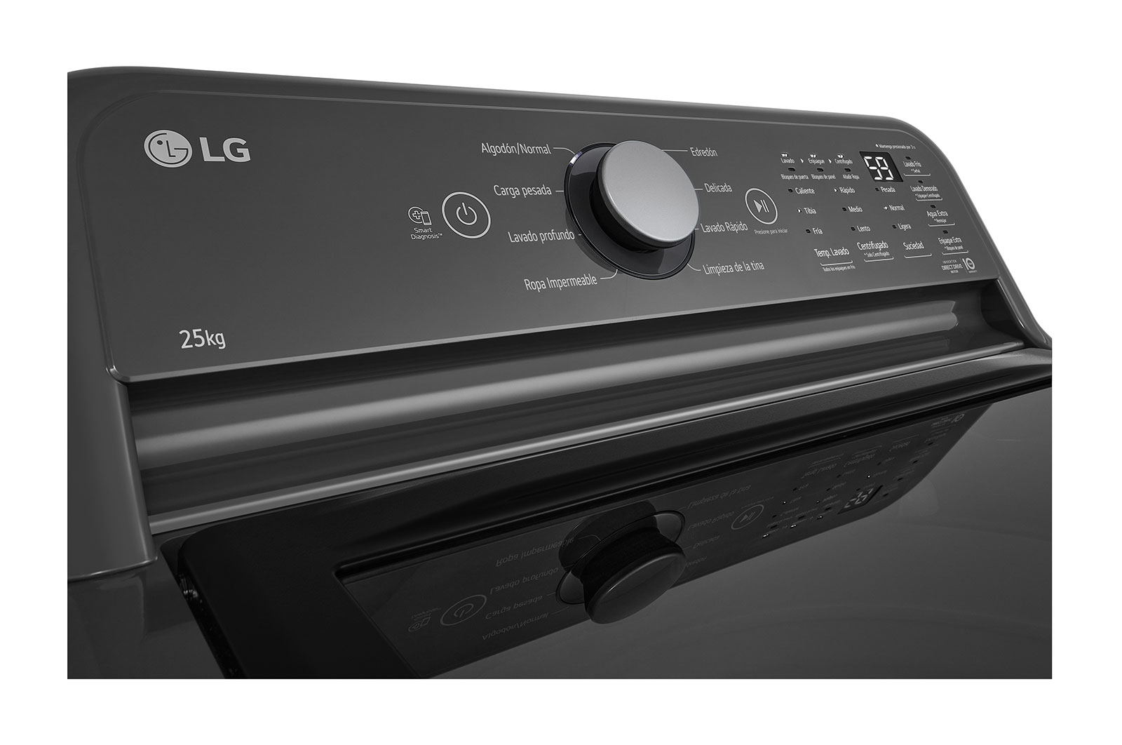 LG Lavadora LG Carga Superior Inverter DD™ 25kg, WT25MT6HK