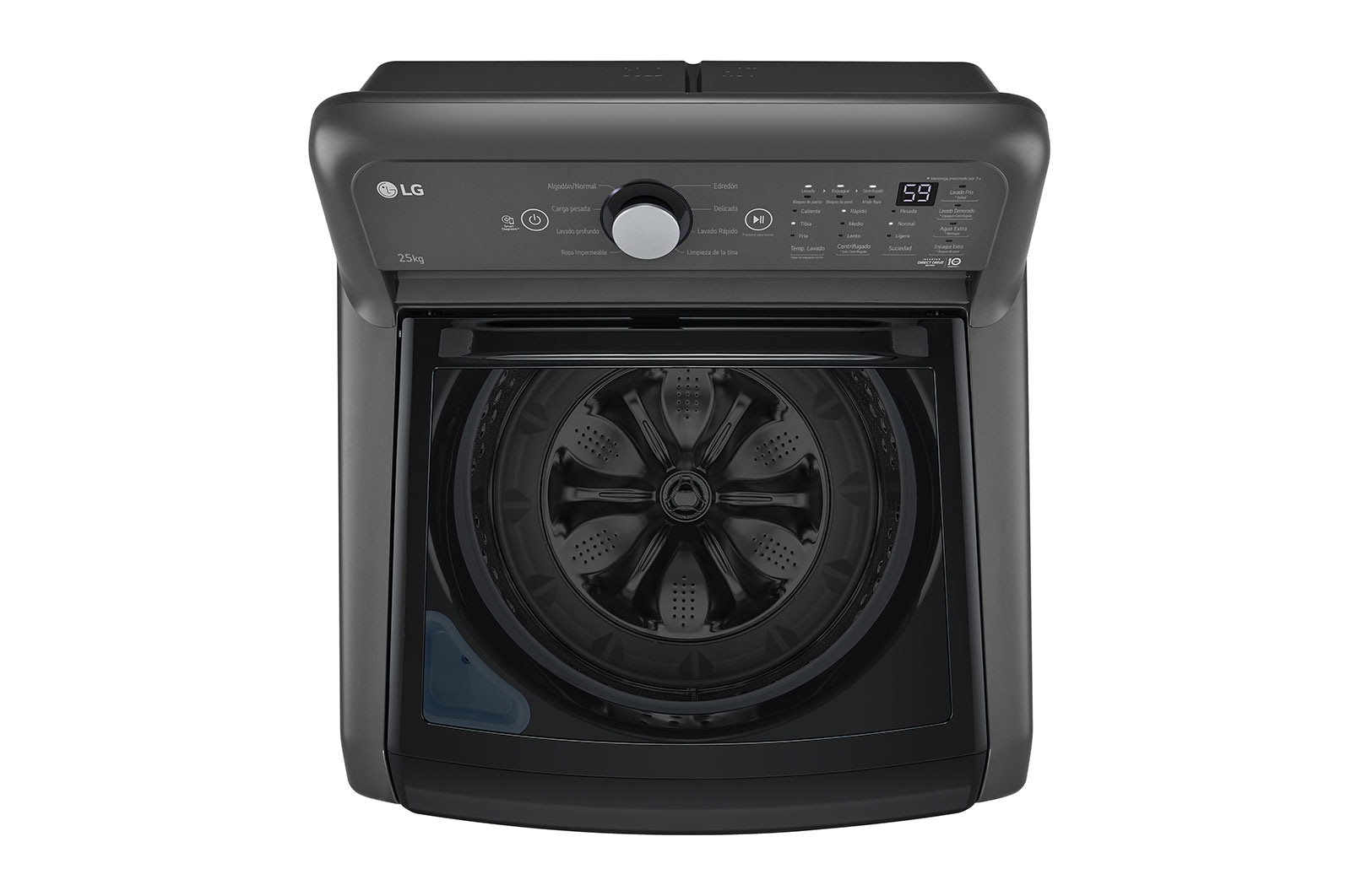 LG Lavadora LG Carga Superior Inverter DD™ 25kg, WT25MT6HK