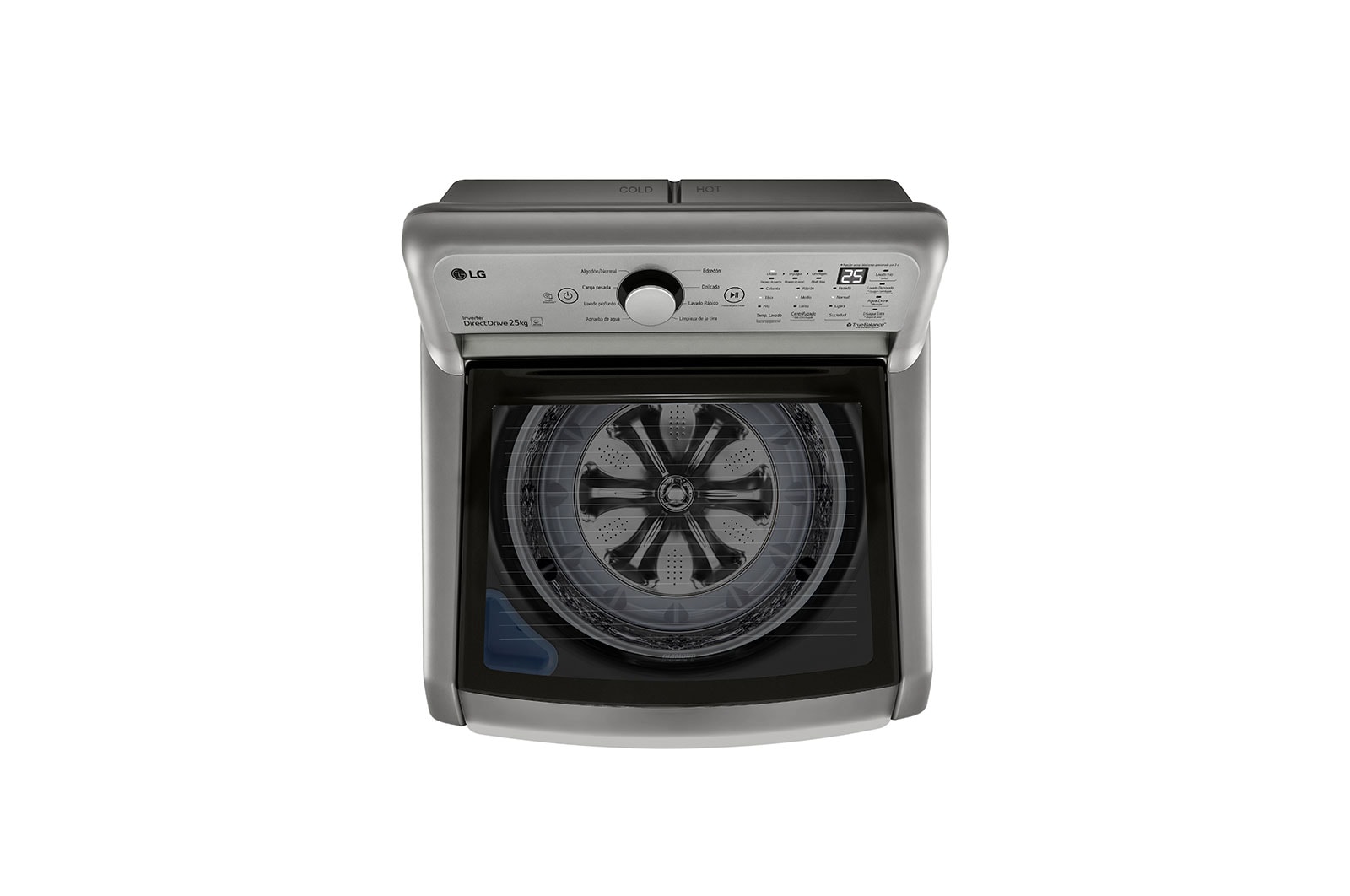 LG Lavadora LG Carga Superior Inverter DD™ 25 Kg, WT25VT6HK