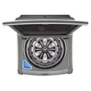 LG Lavadora Carga Superior Inteligente  6 Motion DD, con Motor Inverter Direct Drive, Turbo Shot 25Kg color Plata con Conectividad LG ThinQ, WT25VTS6H