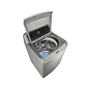 LG Lavadora Carga Superior Inteligente  6 Motion DD, con Motor Inverter Direct Drive, Turbo Shot 25Kg color Plata con Conectividad LG ThinQ, WT25VTS6H