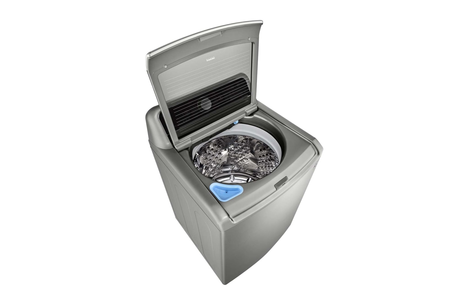 LG Lavadora Carga Superior Inteligente  6 Motion DD, con Motor Inverter Direct Drive, Turbo Shot 25Kg color Plata con Conectividad LG ThinQ, WT25VTS6H