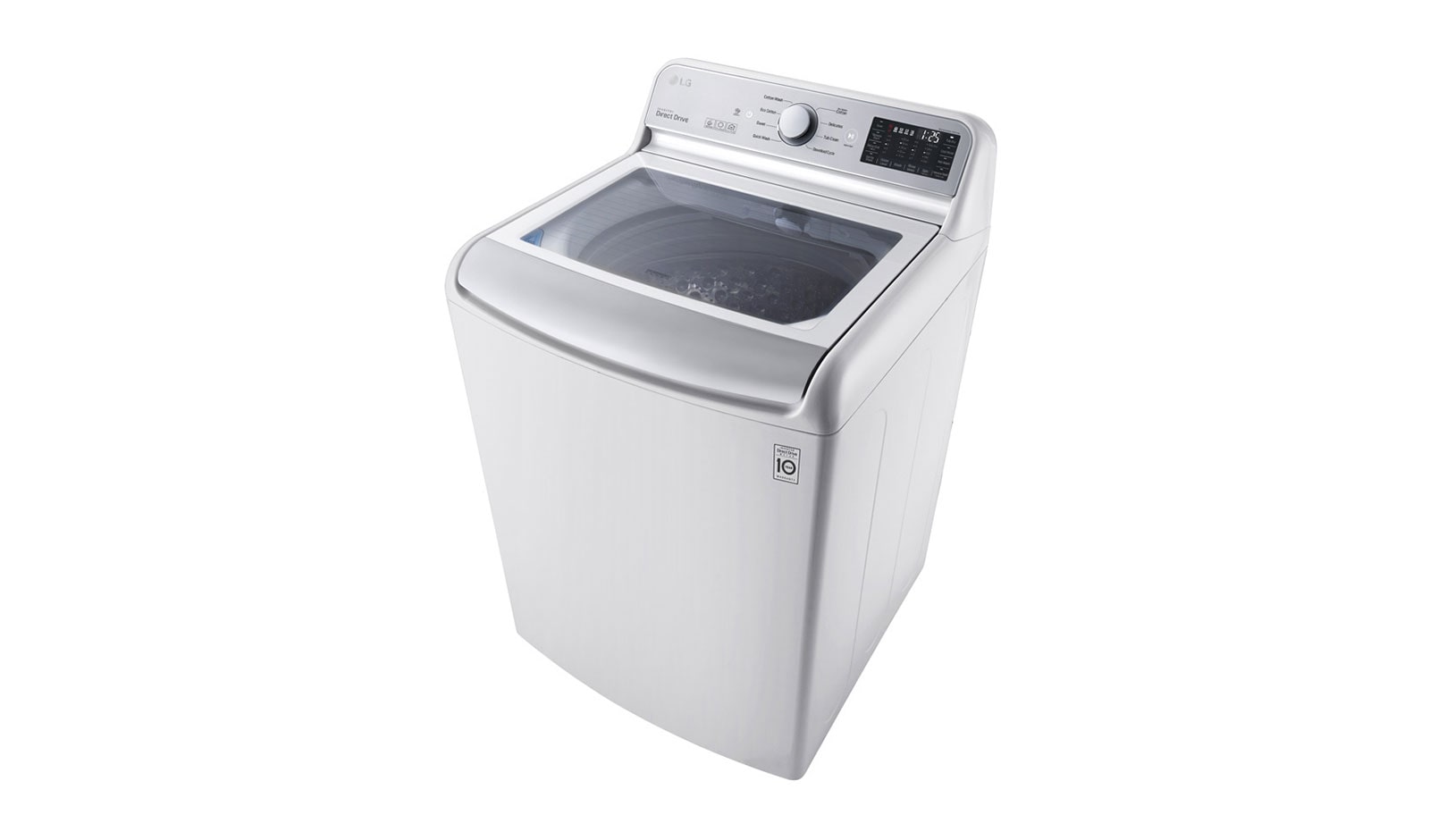 LG Lavadora Smart Carga Superior 6 Motion DD con Motor Inverter Direct Drive con conectividad SmartThinQ™ 25 Kg color Blanca, WT25WT6