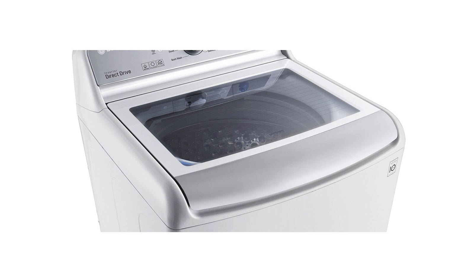 LG Lavadora Smart Carga Superior 6 Motion DD con Motor Inverter Direct Drive con conectividad SmartThinQ™ 25 Kg color Blanca, WT25WT6