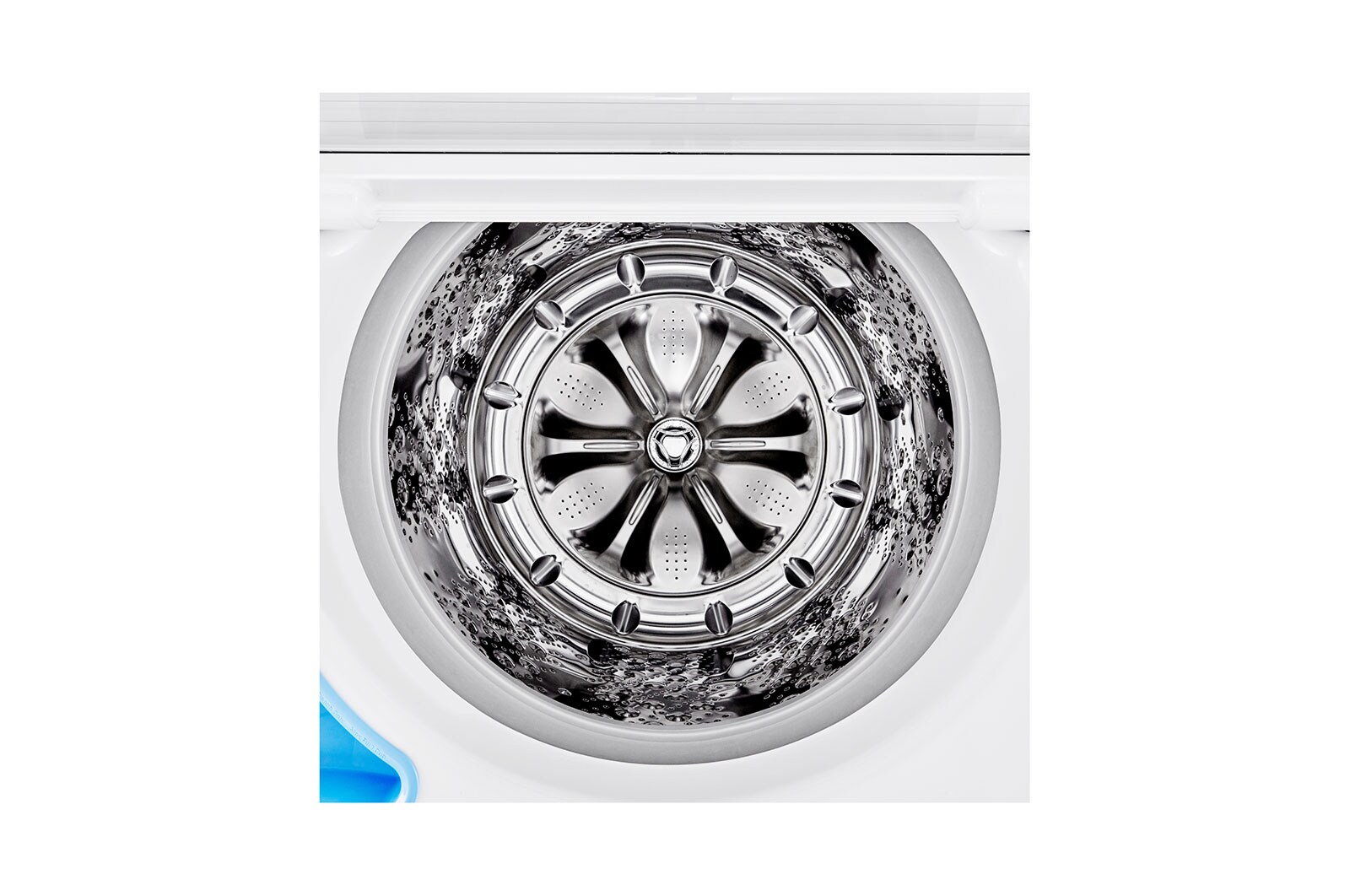 LG Lavadora smart Carga Superior 6 Motion DD, con Motor Inverter Direct Drive, Turbo Wash 25Kg color Blanco, WT25WT6H