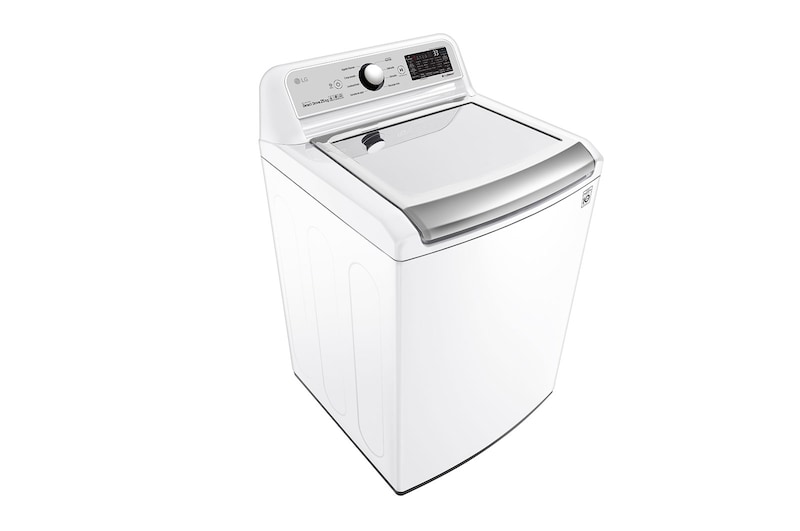 LG Lavadora smart Carga Superior 6 Motion DD, con Motor Inverter Direct Drive, Turbo Wash 25Kg color Blanco, WT25WT6H