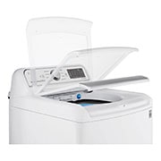LG Lavadora smart Carga Superior 6 Motion DD, con Motor Inverter Direct Drive, Turbo Wash 25Kg color Blanco, WT25WT6H