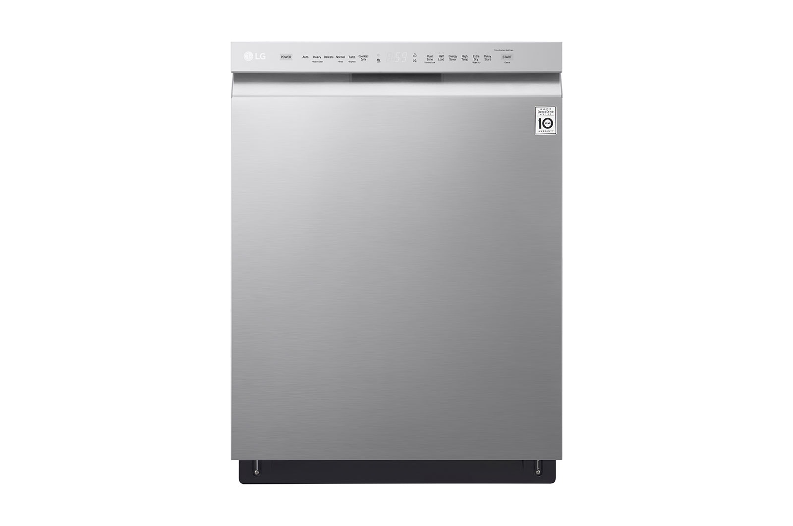 Vista frontal de Lavavajillas LG QuadWash™ LGThinQ™ WiFi de Empotre LDF5545ST