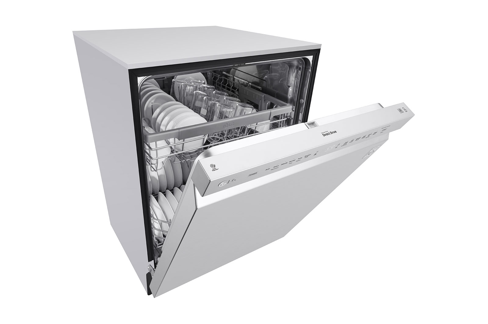 LG Lavavajillas LG QuadWash™ LGThinQ™ WiFi de Empotre, LDF5545ST