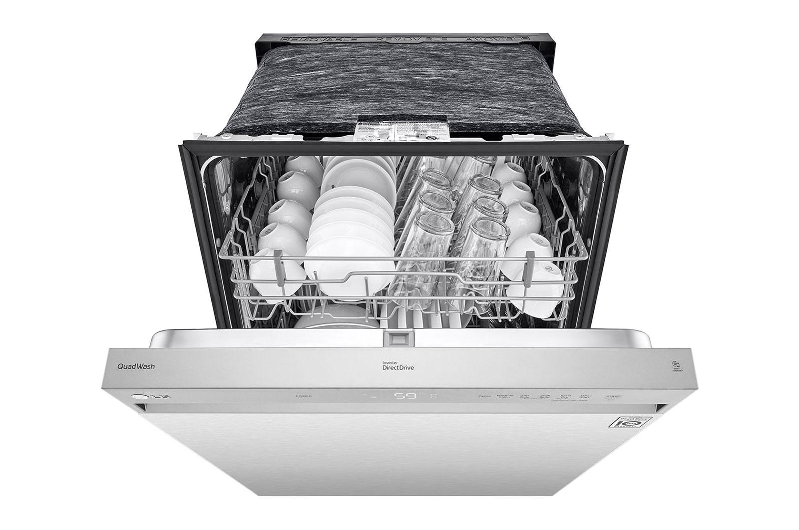 LG Lavavajillas LG QuadWash™ de Empotre, LDFN3432T
