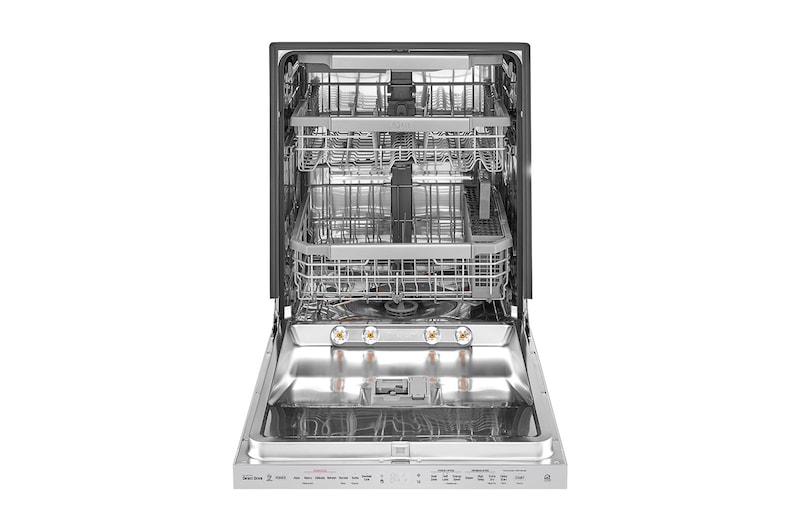 LG Lavavajillas LG QuadWash™ TrueSteam™ con LGThinQ™ WiFi de Empotre, LDP7708ST