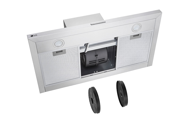 LG Campana Extractora LG 90cm con Filtro de 4 Capas y Carbón, HCEZ3605S2