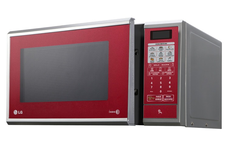 LG HORNO DE MICROONDAS LG GRILL 2 EN 1 1.1 PIES³ ROJO, MH1143SR