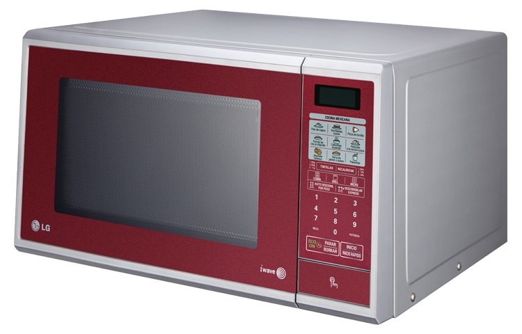 LG HORNO DE MICROONDAS LG GRILL 2 EN 1 1.1 PIES³ ROJO, MH1143SR
