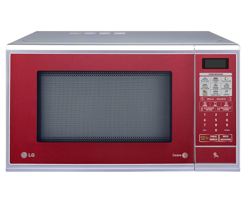 LG HORNO DE MICROONDAS LG GRILL 2 EN 1 1.1 PIES³ ROJO, MH1143SR