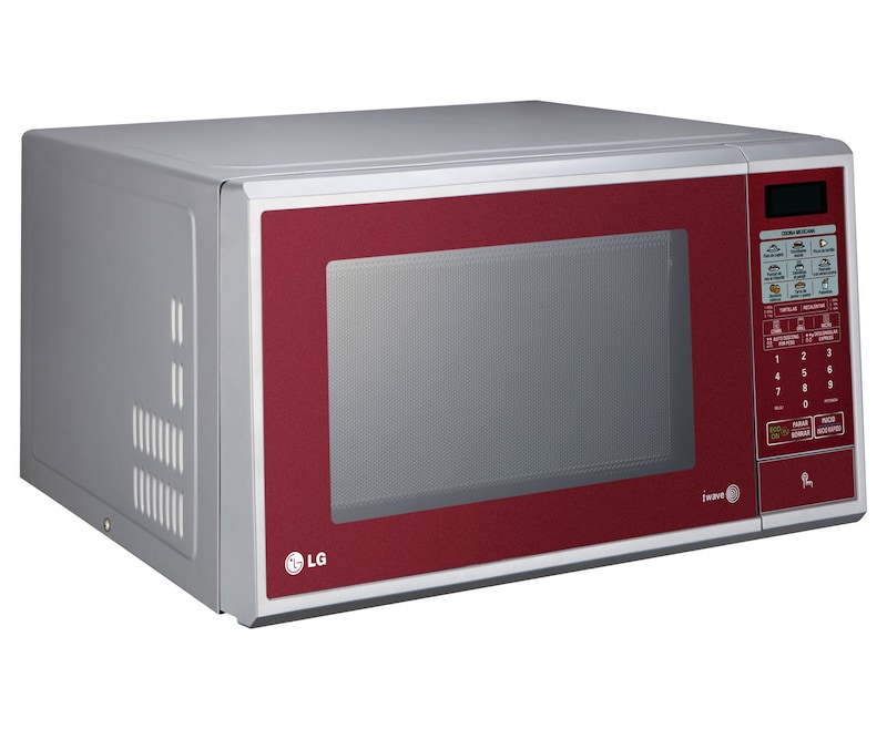 LG HORNO DE MICROONDAS LG GRILL 2 EN 1 1.1 PIES³ ROJO, MH1143SR