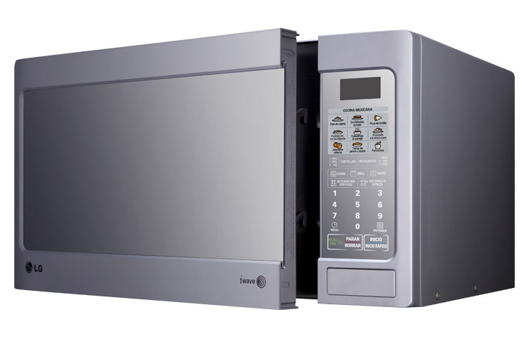 LG HORNO DE MICROONDAS LG GRILL 2 EN 1 1.4 pies³ ESPEJO SILVER, MH1443GSM
