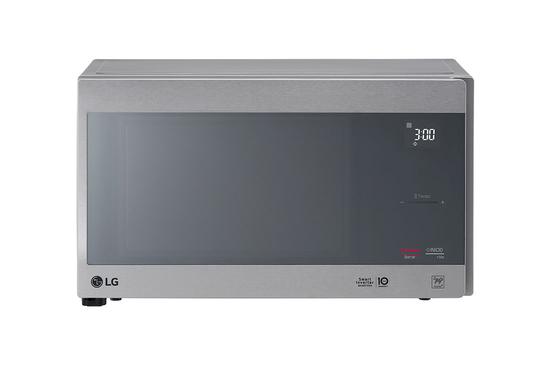 LG Horno de Microondas NeoChef™con Grill 1.5 pies³ Plata con EasyClean™ y Smart Diagnosis, MH1596CIR