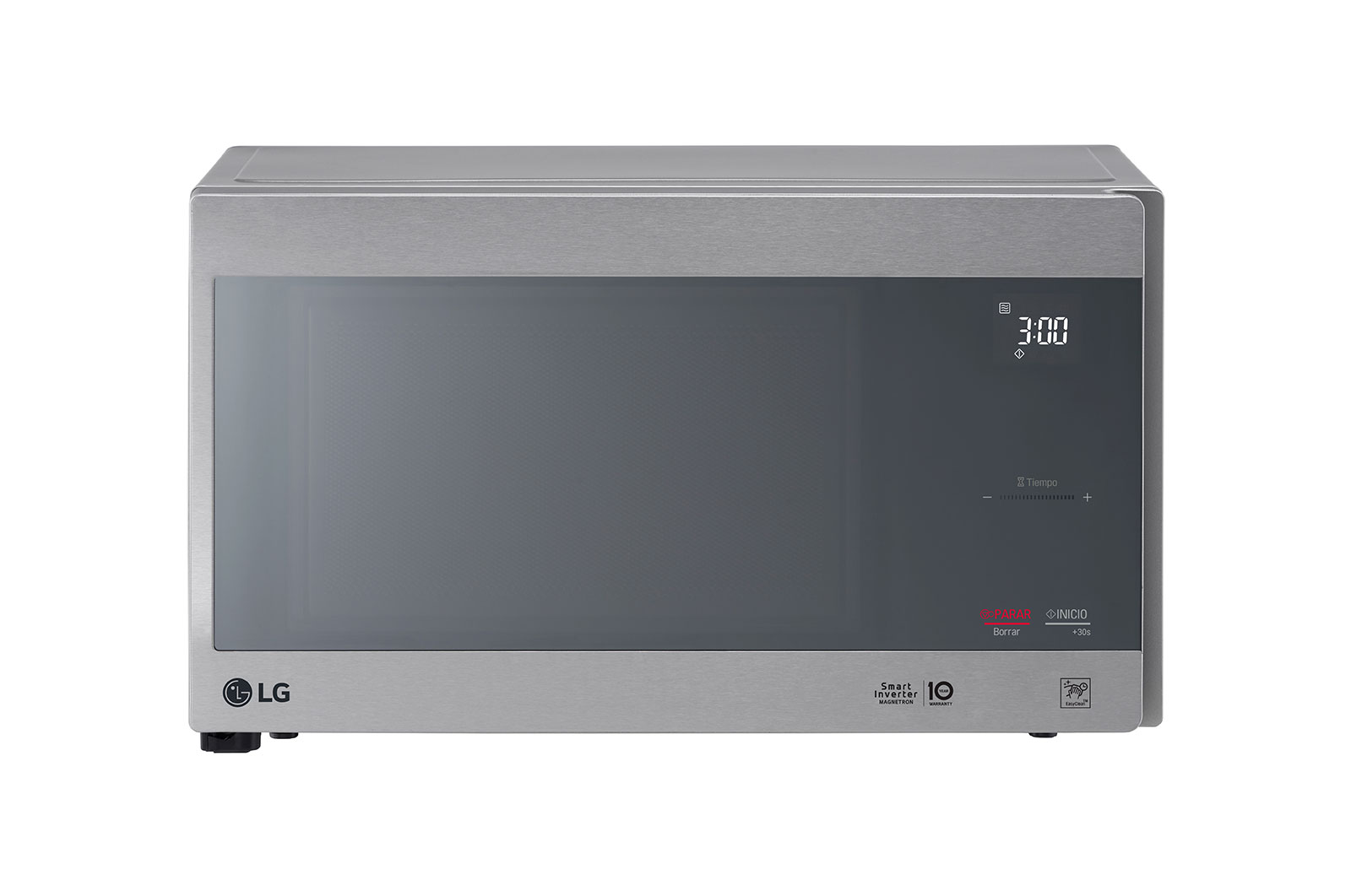 LG Horno de Microondas NeoChef™con Grill 1.5 pies³ Plata con EasyClean™ y Smart Diagnosis, MH1596CIR