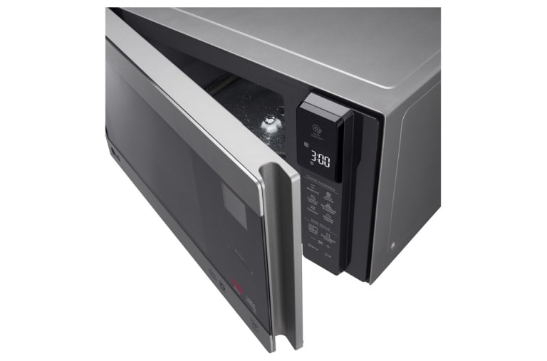 LG Horno de Microondas NeoChef™con Grill 1.5 pies³ Plata con EasyClean™ y Smart Diagnosis, MH1596CIR