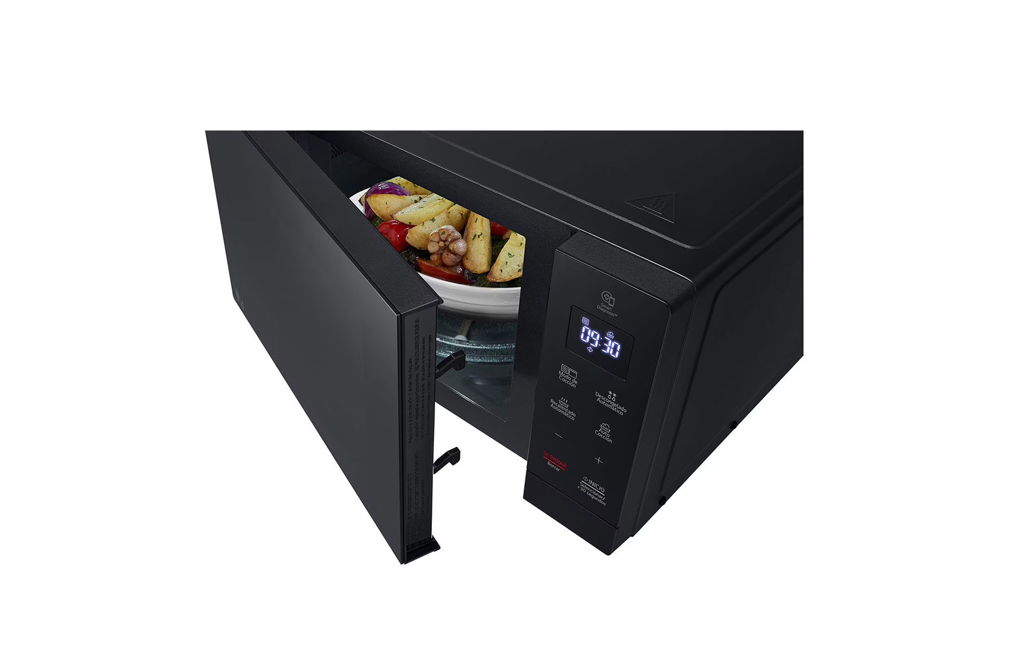 handle view with food