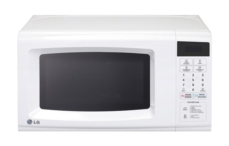 Vista frontal de Horno de Microondas LG SOLO 0.7 Pies³ - Blanco MS0741CW