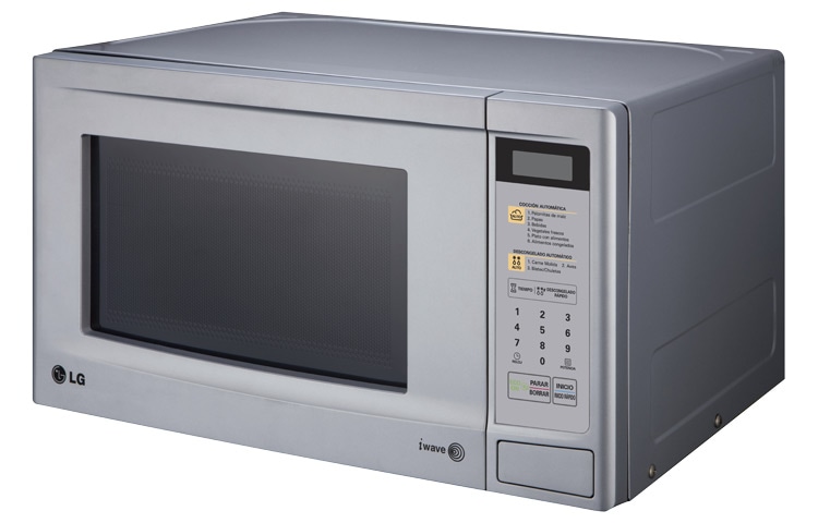 LG HORNO DE MICROONDAS LG SOLO 0.7 PIES³ - SILVER, MS0742FS