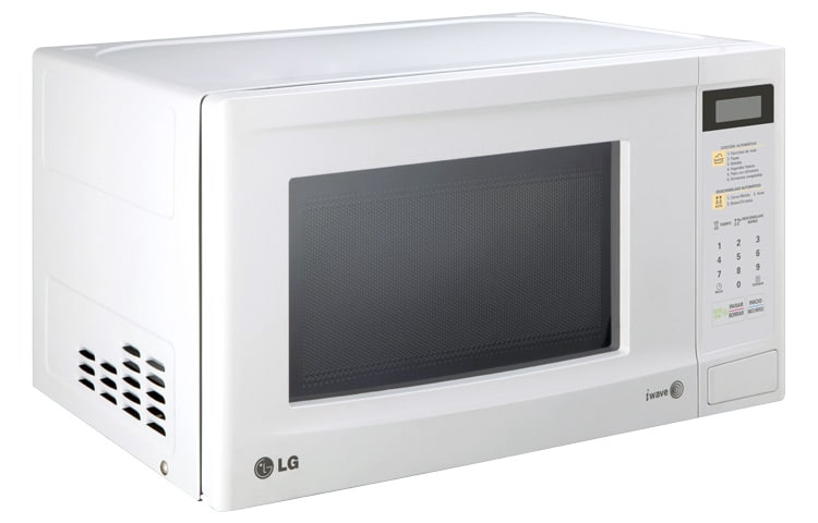 LG HORNO DE MICROONDAS LG SOLO 0.7 PIES³ - BLANCO, MS0742FW